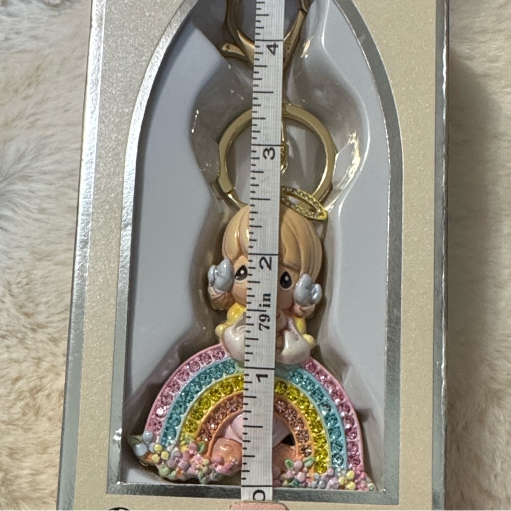 Precious Moments Angel Rainbow Bag Charm - Picture 5 of 6